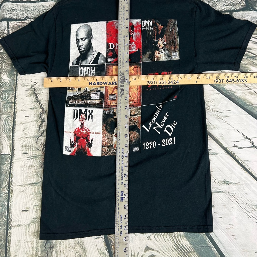DMX RIP Memorial Tee Shirt Size S Black - Picture 4 of 5